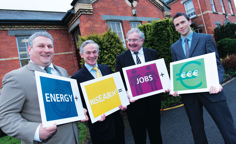 Irish enterprise minister Richard Bruton  energy minister Pat Rabbite