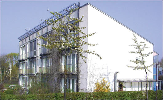 The original passive house, built in Darmstadt