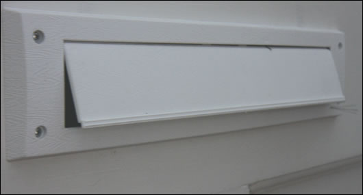 Draft excluders were fitted to all external doors, windows and the letterbox resulting in a notable reduction of heat loss