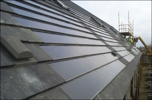 Solarcentury PV tiles at Inch Environmental Construction’s Callan development