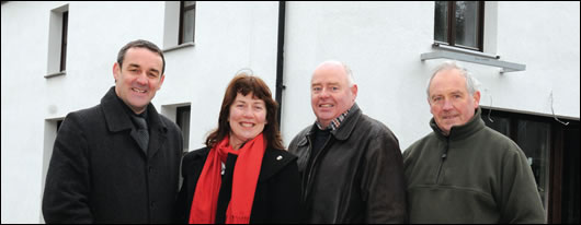 Frank Cooney, Patricia McCaffrey, Joe Martin and Patsy Carolan