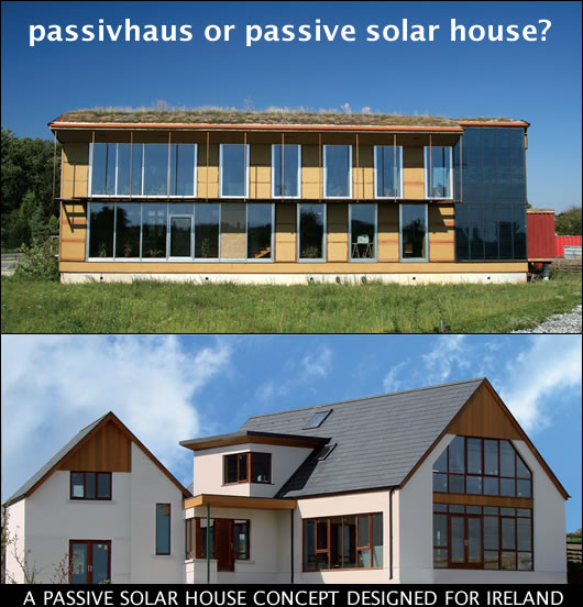 passive solar house