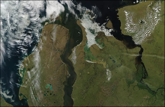 Yamal Peninsula, which holds Russia's biggest natural gas reserves, and where the Bovanenkovo gas deposit is located