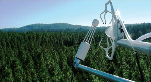 A methane airborne mapper technique used by Keppler and Röckmann