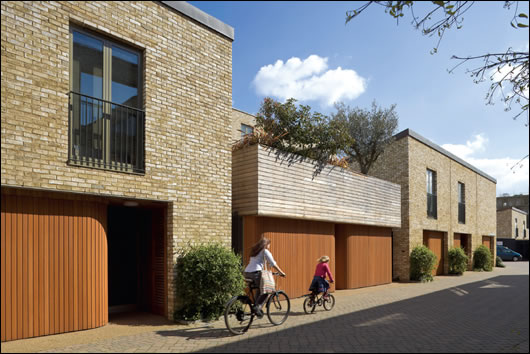 FCB appointed Alison Brooks Architects and MacCreanor Lavington Architects to design 10 and 25% of the housing respectively to bring variety