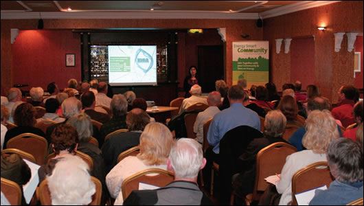 residents attending a Codema home energy information evening