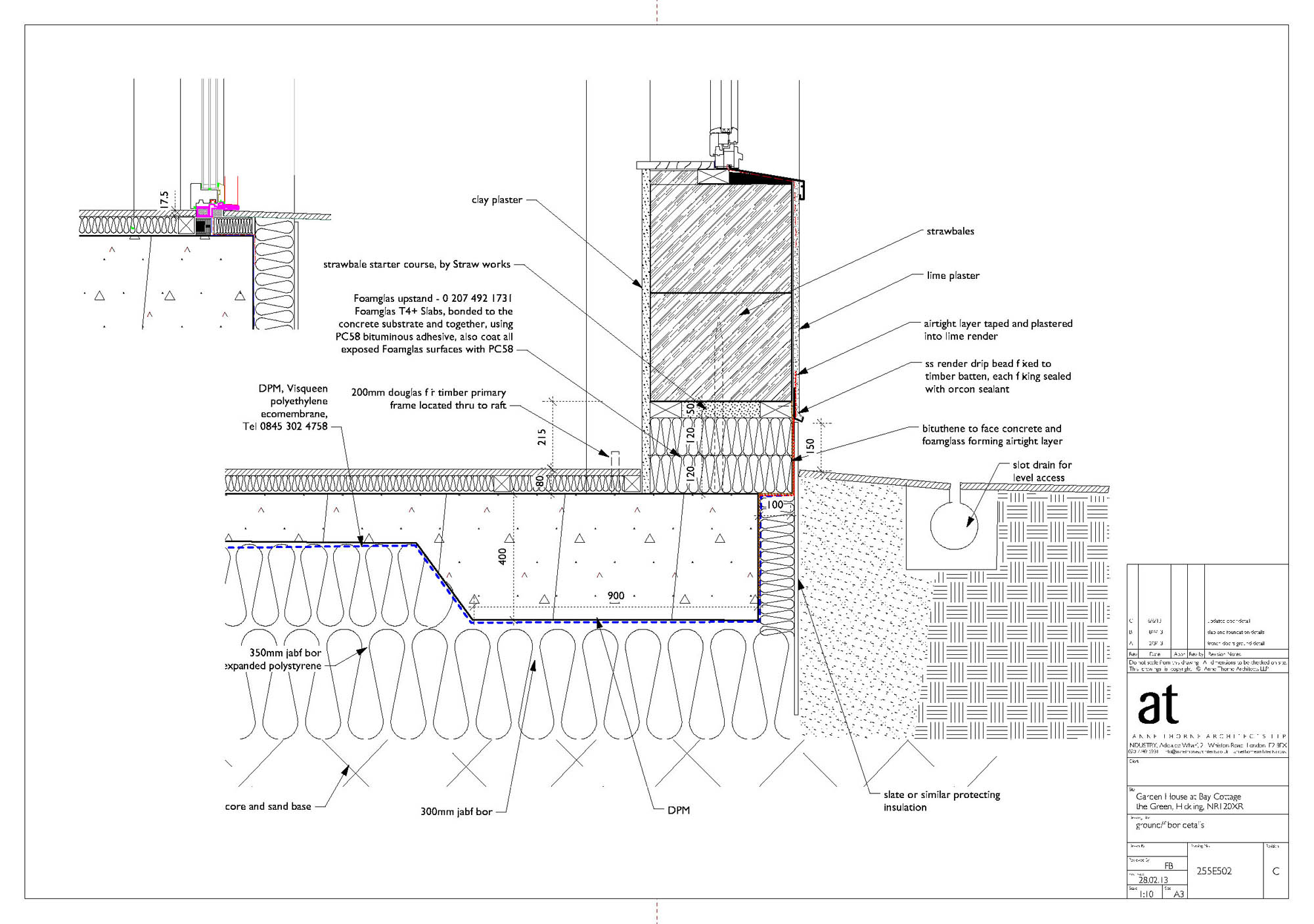 Norfolk straw-bale cottage aims for passive - passivehouseplus.ie