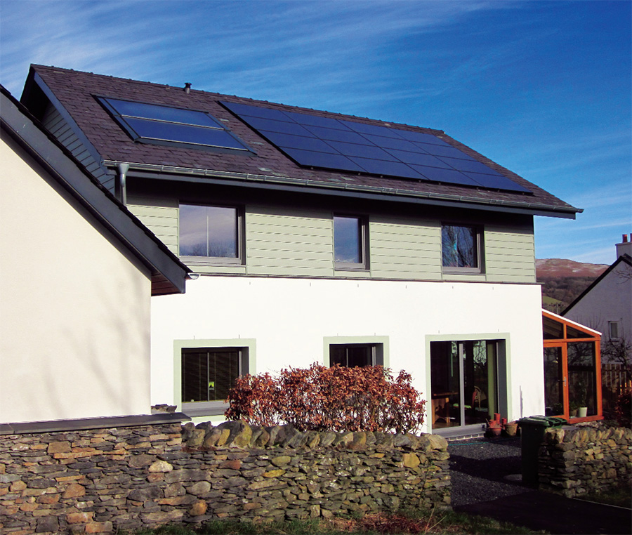 Ecological Lake District passive house 01
