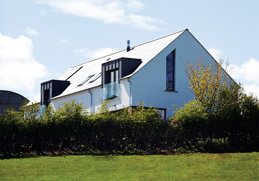 Co Down Passive House Built For Under, Story And A Half House Plans Ireland