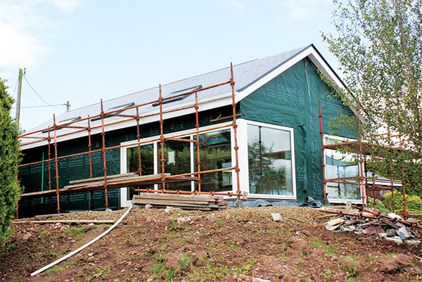 All windows and doors throughout the house are triple-glazed