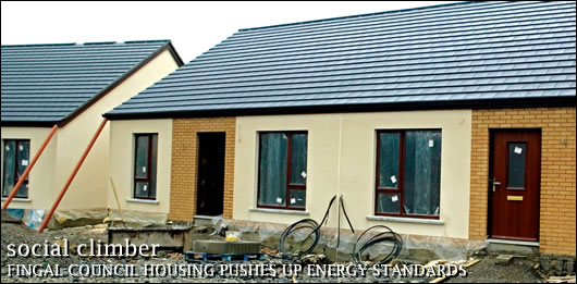 Fingal Council Housing pushes up energy standards
