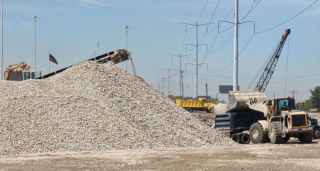 Green concrete breakthrough with waste wood & recycled concrete