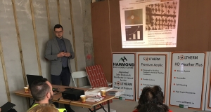 Soltherm external insulation roadshow launched at major passive house site