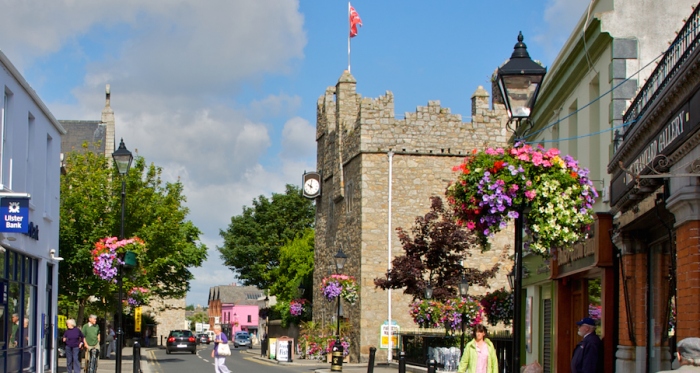 The village of Dalkey, in D&uacute;n Laoghaire Rathdown