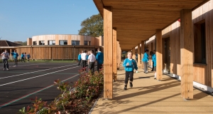 Welsh school fuses passive & eco material innovation
