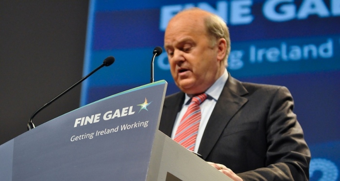 Is irish finance minister Michael Noonan planning a construction stimulus package?