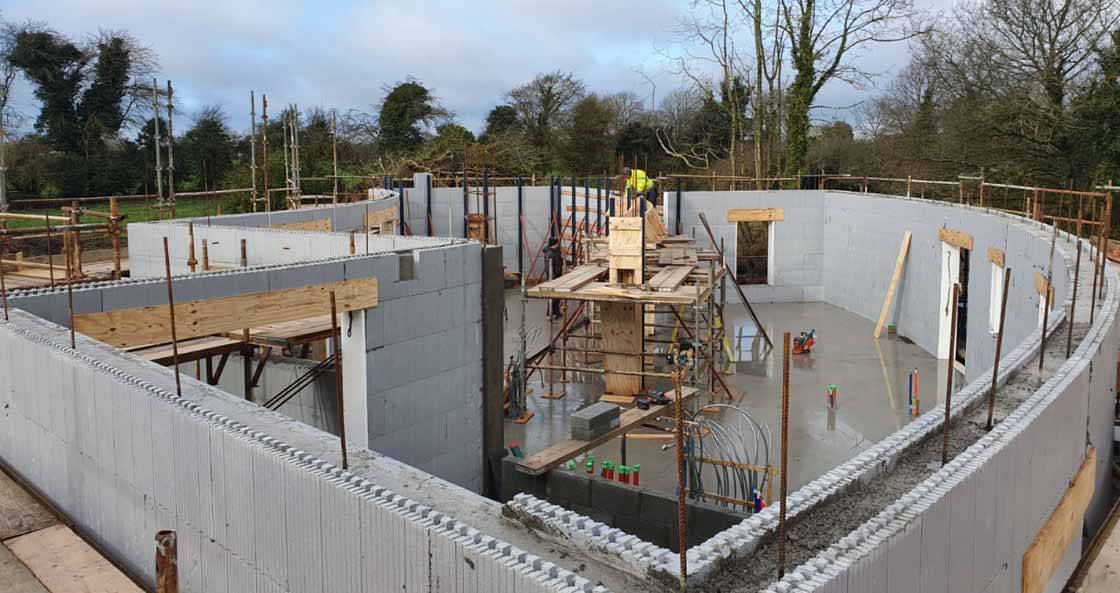 ICF fast &amp; reliable for social housing — Amvic Ireland