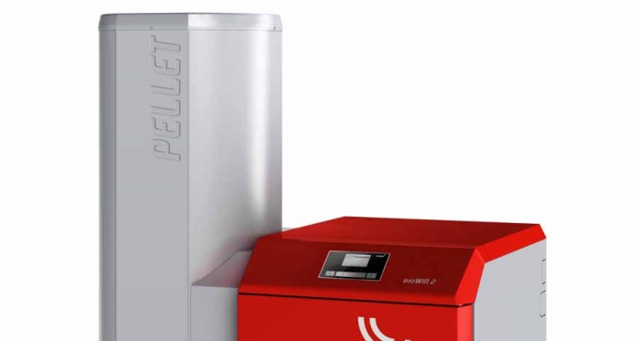 The BioWin 2 pellet boiler is to be launched at Ecobuild