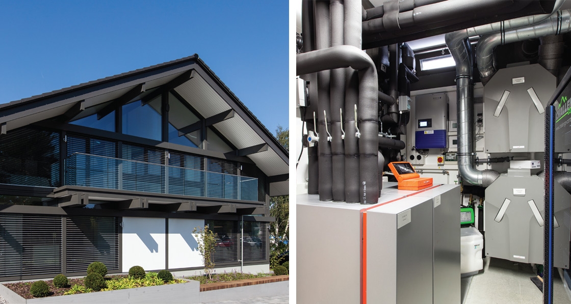 Viessmann installs ice store heating system in Huf Haus