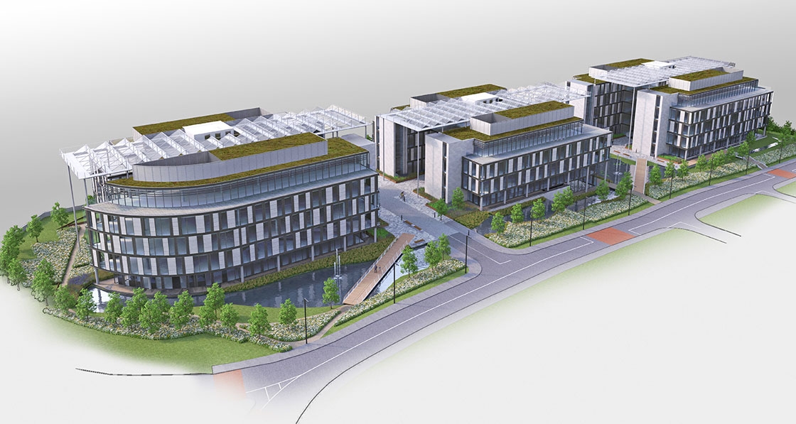 Major office scheme passes DLR’s passive house or equivalent policy