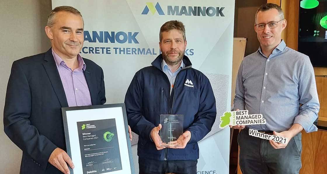 Mannok named one of Ireland’s best managed companies
