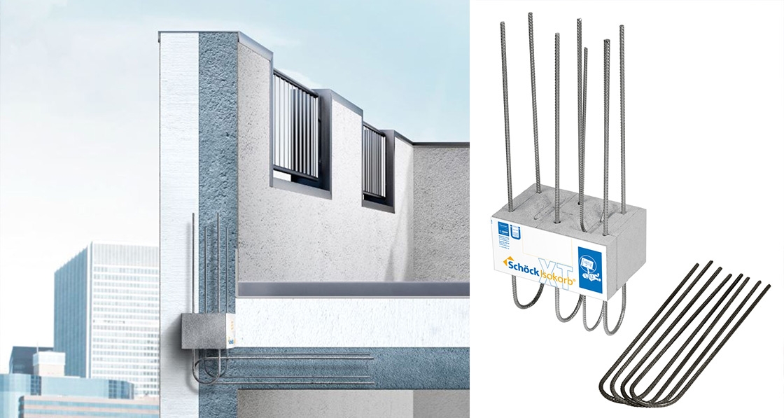 Sch&ouml;ck offers low thermal bridging alternative to wrapped parapets