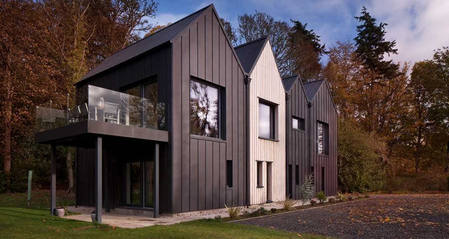 Pitch Perfect - Beguiling Dundee Passive House Puts Wood Into Woodland ...