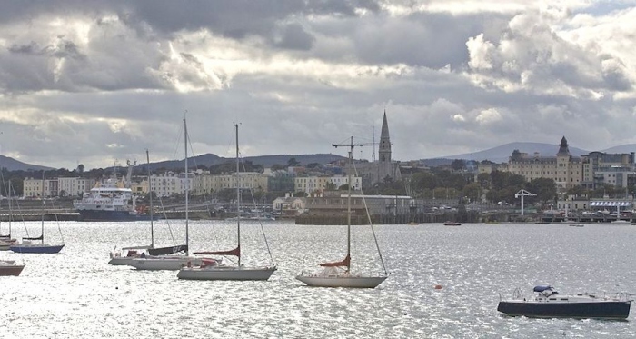 The waterfront at Dún Laoghaire, in south Dublin