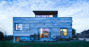 Suffolk eco home embraces wood & warmth