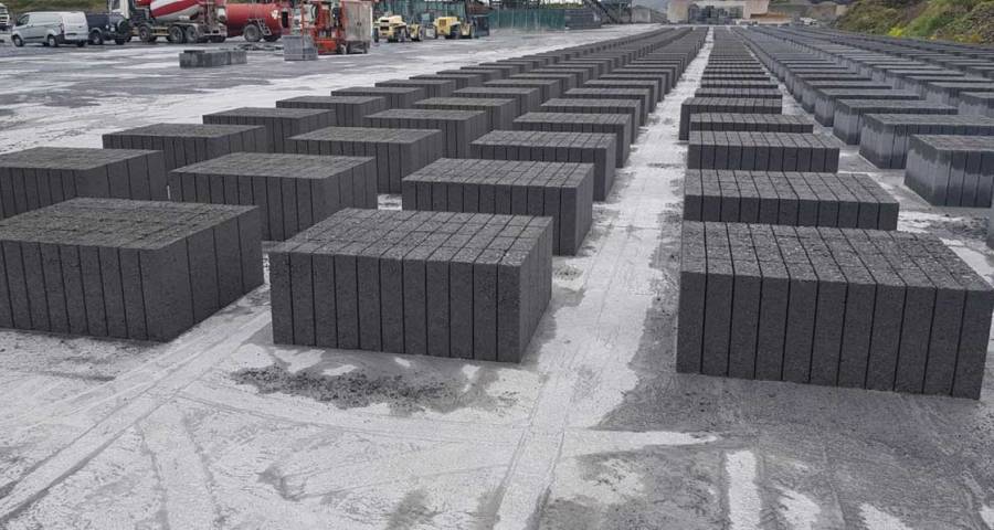 Low carbon concrete blocks now available in Ireland - passivehouseplus.ie