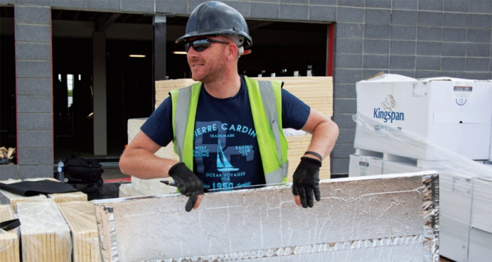 Kingspan&rsquo;s Optim-R vacuum insulation panel offers an aged-design value thermal conductivity of 0.007 W/mK