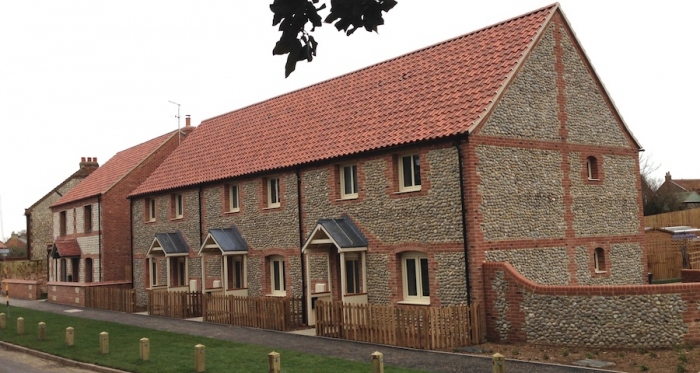 The Burnham Overy Staithe development, by Parsons &amp; Whittley 