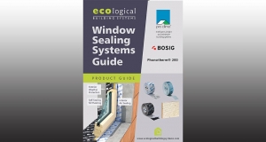 Ecological launch new guide to window sealing systems