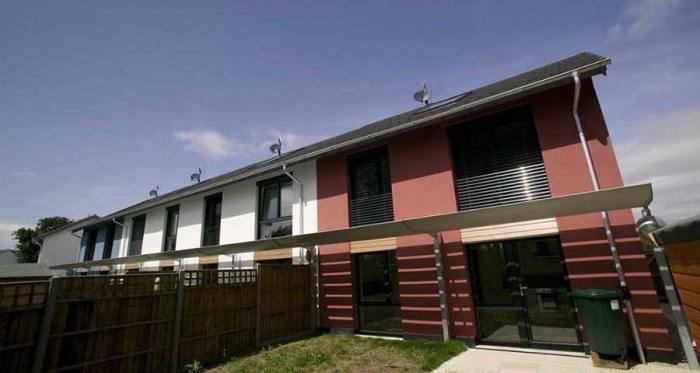 Wimbish Passivhaus, the Parsons + Whittley designed social housing scheme, one of the winners at the 2012 UK Passivhaus Awards