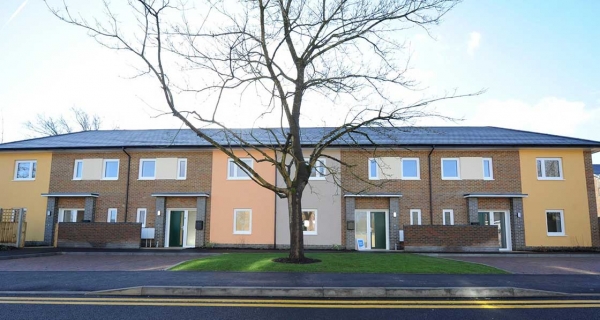 13 affordable passive homes completed in Crawley, West Sussex