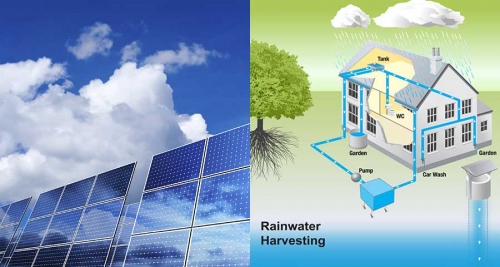 Solar PV cells and rainwater harvesting systems: nice technologies, but not a requirement for passive houses